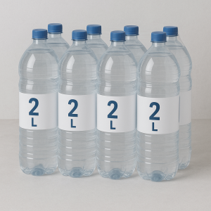 2 Litre Water Bottle – Pack of 9